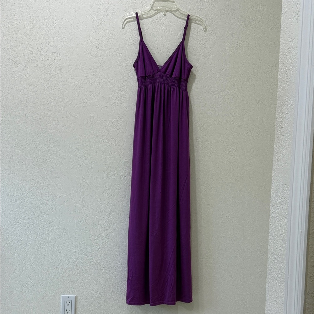 Old Navy Deep Purple Maxi Dress